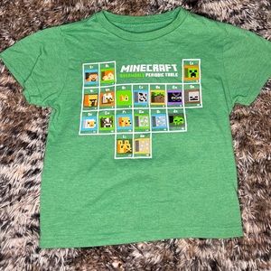 Minecraft baby tee